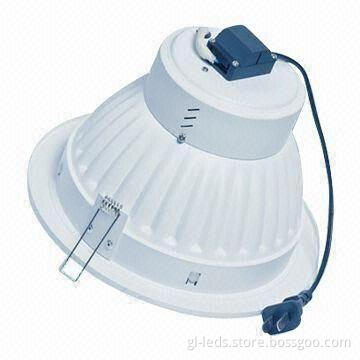 LED Downlight with 1,200 to 1,400lm Luminous Flux and >75Ra Color Rendering Index